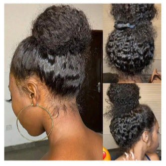 European And American Ladies Front Lace Synthetic Wigs