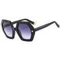 New Irregular With Personality Hexagonal Rivet Sunglasses For Women
