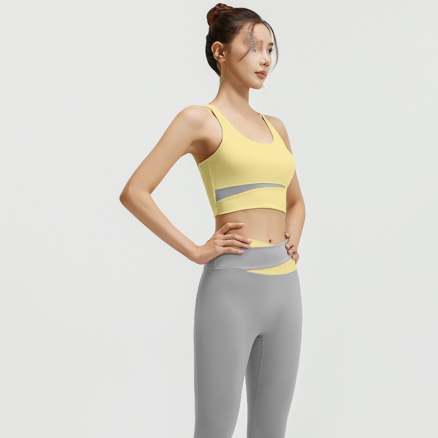 High Waist Belly Contracting Yoga Clothes Shockproof Yoga Fitness Yoga Wear Suit