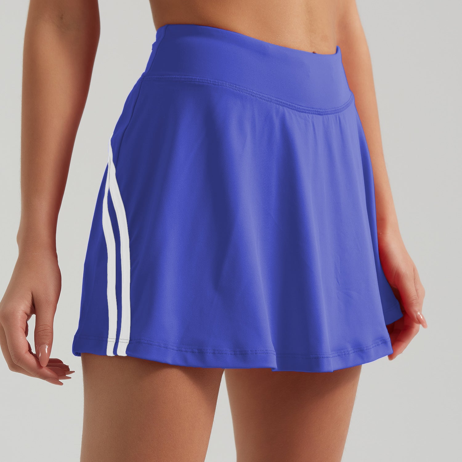 Contrasting Color Thread Yoga Clothes Sports Suit