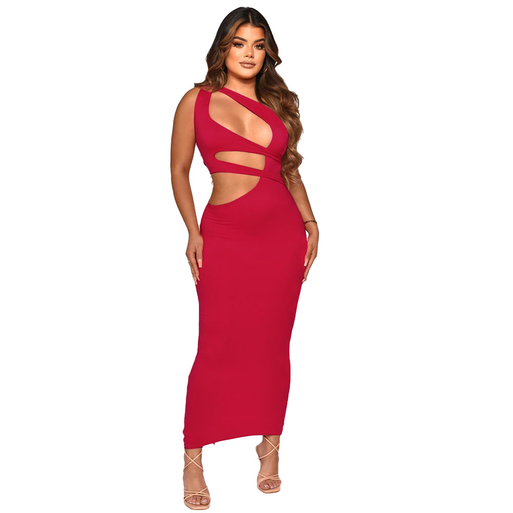 Women's Off-Shoulder Irregular Fashion Dress