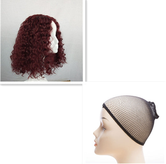 Beautiful short curly wig